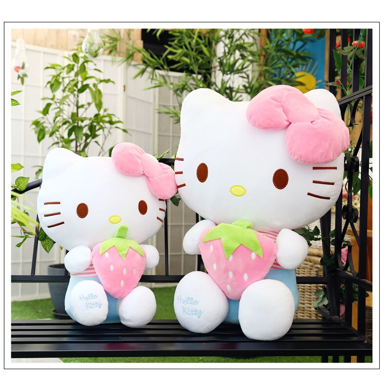 Achetez Peluche Hello Kitty Fraise - 2022- Boutique  –  Peluche Center