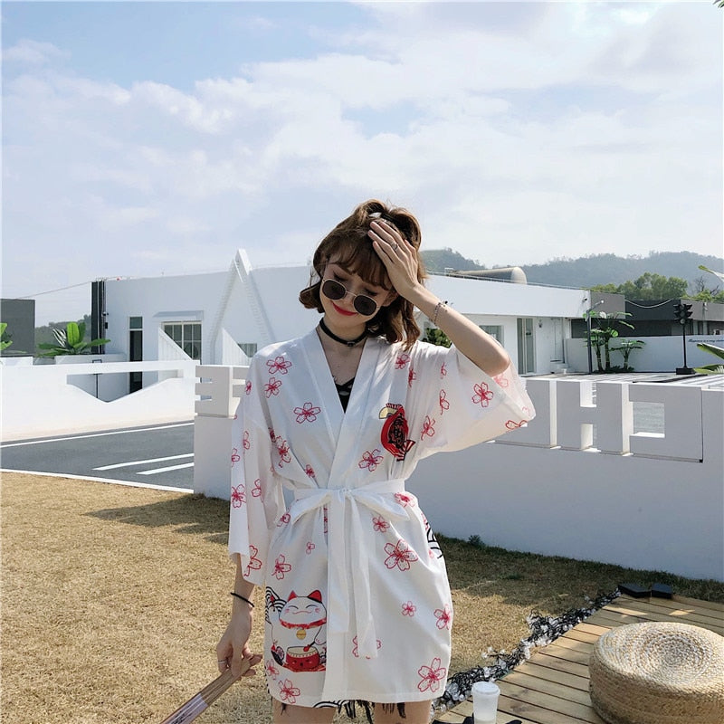 Veste kimono japonaise femme