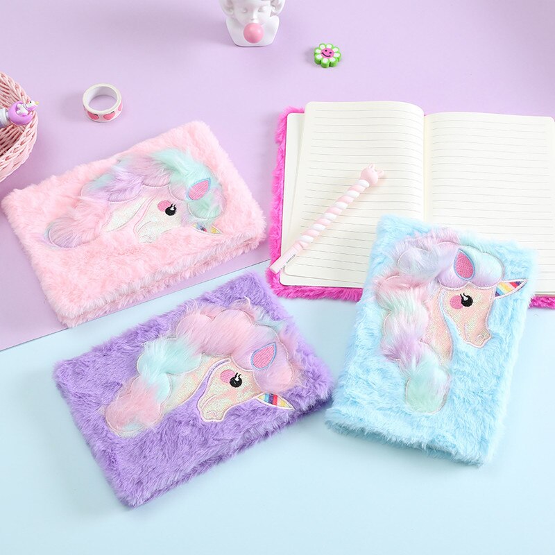 fourniture scolaire agenda licorne