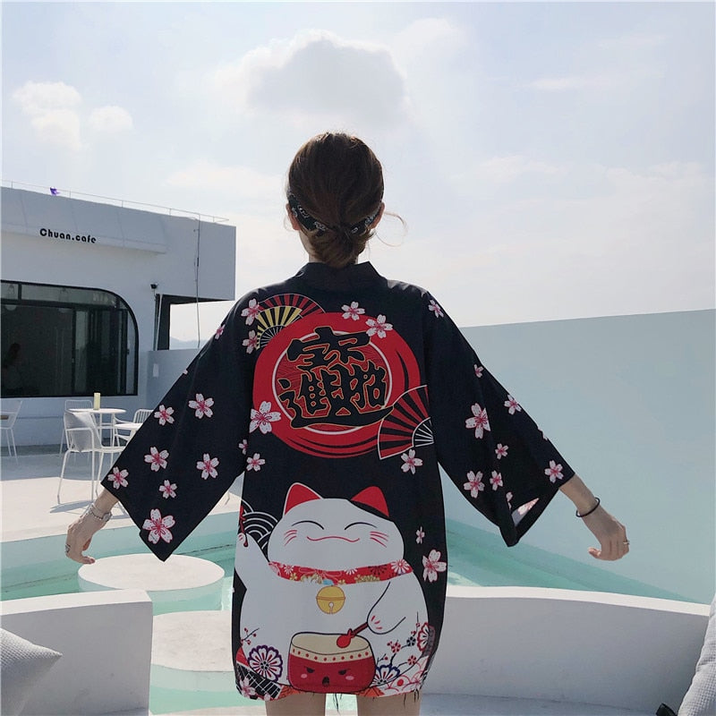 Veste kimono japonaise femme