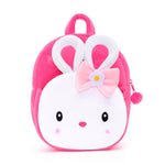 Sac maternelle avec animaux kawaii : Fillette lapin rose