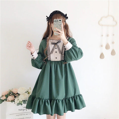 Robe Verte Lolita