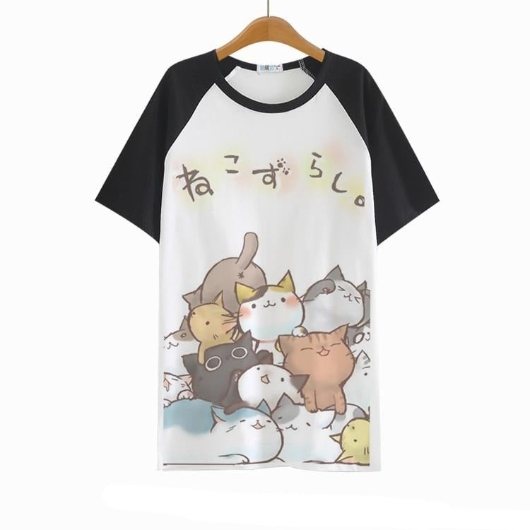 T shirt  Neko/chat kawaii