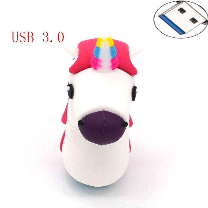 Clé USB tête de licorne 3.0