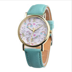 Montre licorne verte