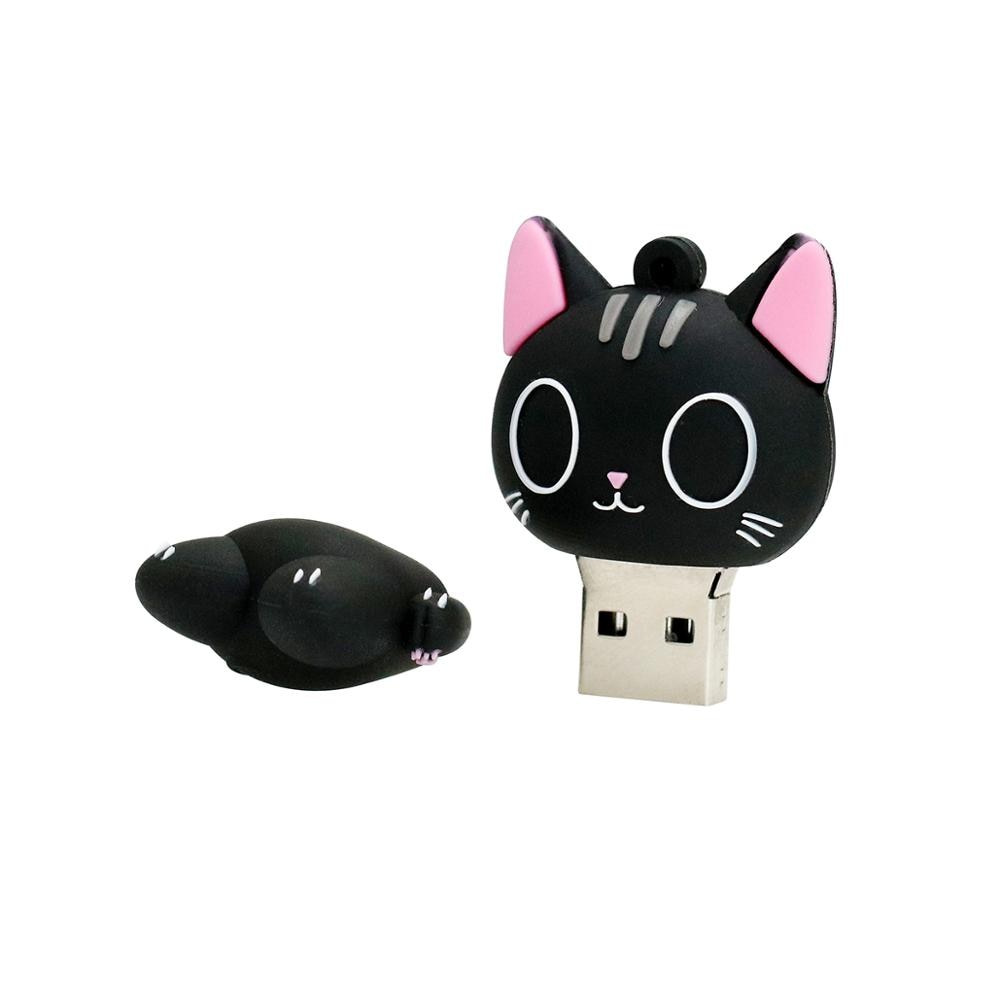 clé usb chat noir kawaii