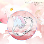 Bague licorne fille  argent Sterling   925