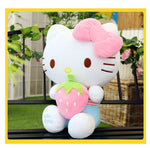 Peluche  hello Kitty fraise 30-65cm