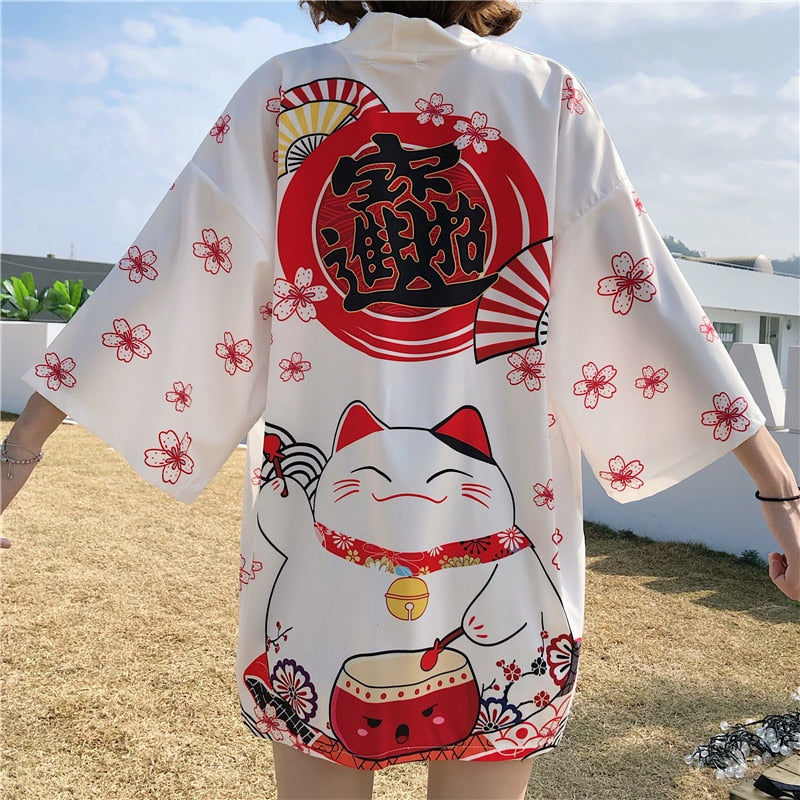 Veste kimono japonaise femme