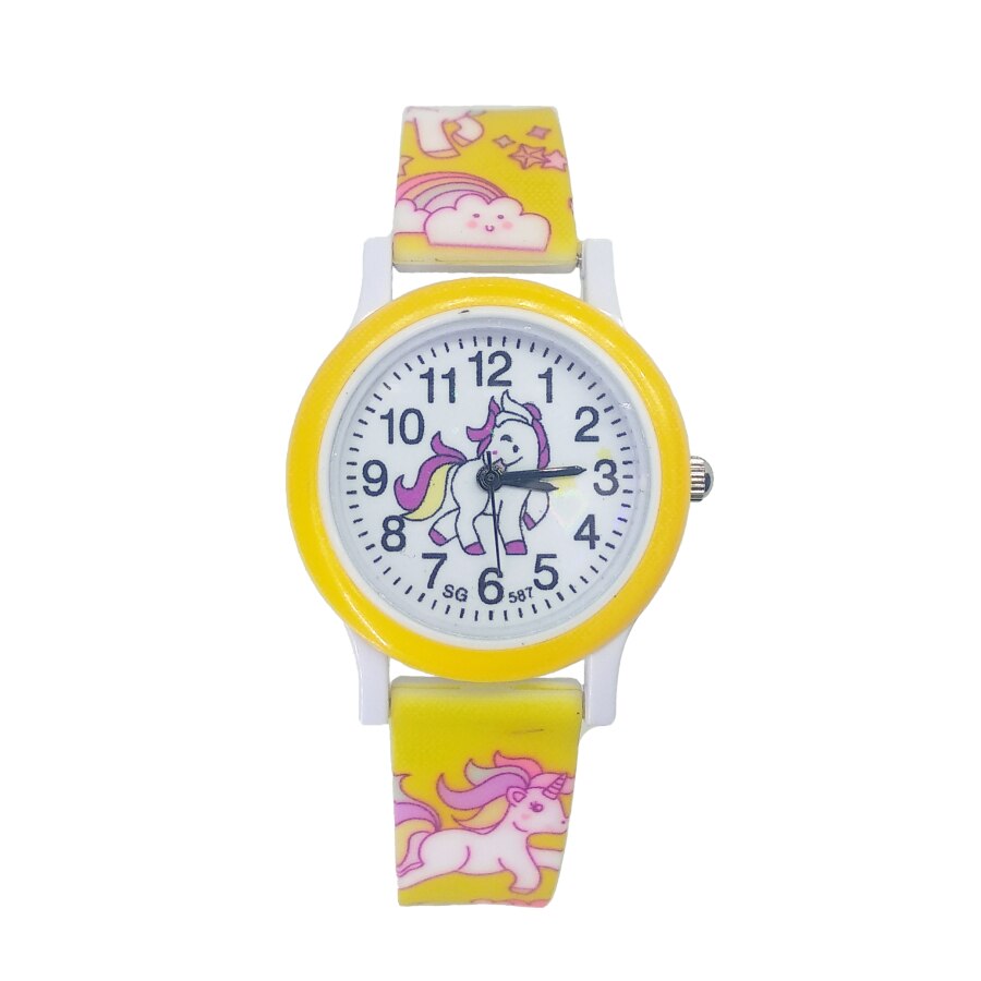 Montre licorne enfant  TWILIGHT SPARKLE : bracelet rose