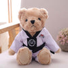 Ours en peluche kawaii dans son Dokok de Taekwondo