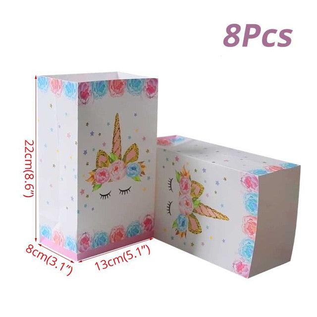 Anniversaire licorne, set de fournitures