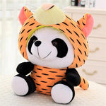 Peluche kawaii panda avec déguisement  20 - 40 cm