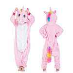 Kigurumi Onesie Kids Unicorn Pajamas For Children Animal Cartoon Blanket Sleepers Baby Costume Winter Boy Girl Licorne Jumspuit