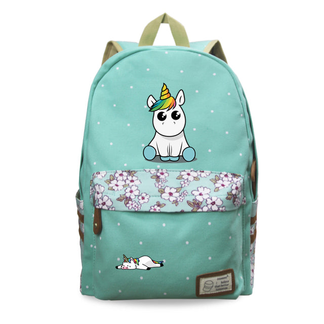 sac avec licorne qui dab