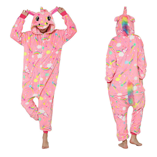 pyjama capuche licorne