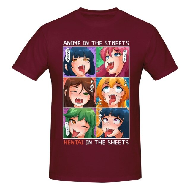 T shirt Hentai  visage Ahegao