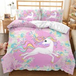 housse de couette fille licorne