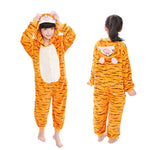 Combinaison de pyjama tigre pour enfants