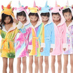 Peignoir  licorne pour enfants | Licorne Kawaii