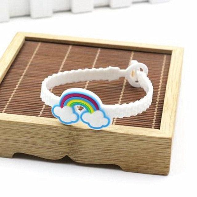 Bracelet licorne fille  en caoutchouc (10 pcs)